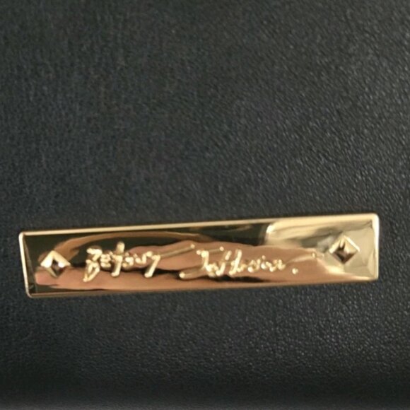 Betsey Johnson Crossbody Bag Purse with Evil Eye Studs - Picture 2 of 9